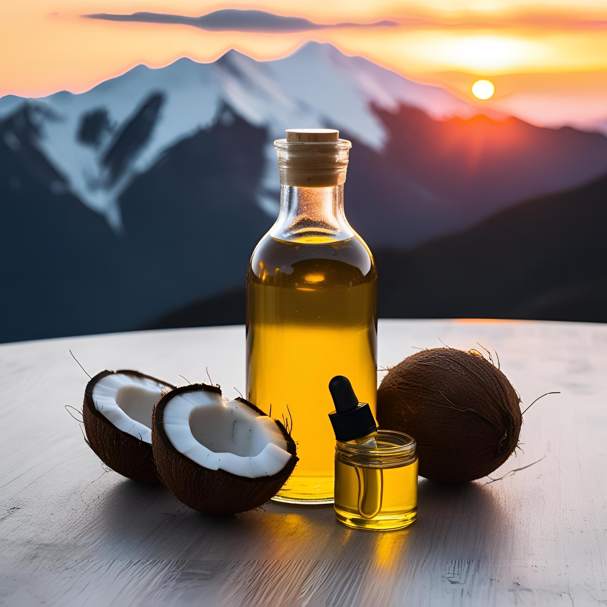 روغن نارگیل خالص و طبیعی (مخصوص ماساژ و مراقبت پوستی) 